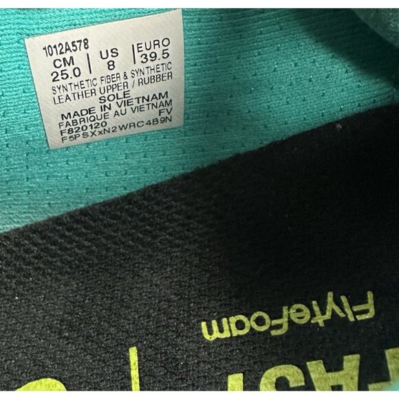 Asics Gel-Noosa Tri 12 Womens 8 Black Colorful 1012A578 Running Shoes Sneakers - Picture 10 of 10